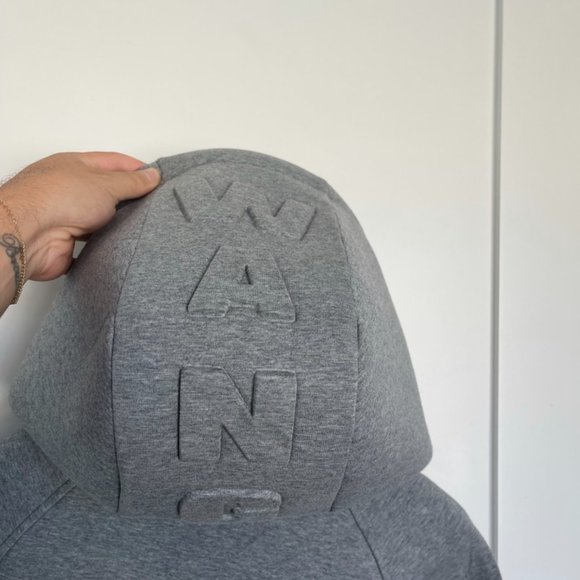 H & M Alexander Wang Private Collection Scuba Hoodie (Mens L) - Picture 4 of 4
